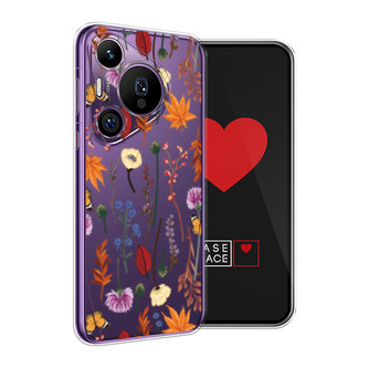 ����������� ����� Orange Purple flowers �� Huawei Pura 70 Pro Plus