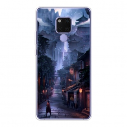 Силиконовый чехол Одинокий самурай на Huawei Mate 20X