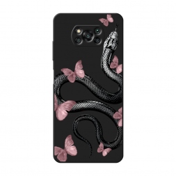 ������� ����������� ����� Snake and butterflies 3 �� Xiaomi Poco X3 NFC