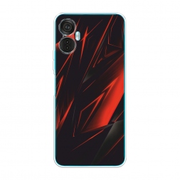 Силиконовый чехол Игровой фон на Itel Vision 5 plus