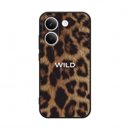 Матовый силиконовый чехол Wild на леопарде на Poco X8 Pro