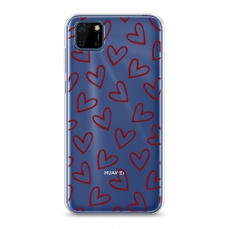 ����������� ����� Little hearts doodles 2 �� Huawei Y5p