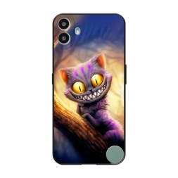 Матовый силиконовый чехол Cheshire Cat на CMF Phone 1