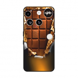 Матовый силиконовый чехол Шоколадка на Nothing Phone 3