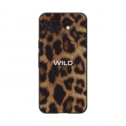 Матовый силиконовый чехол Wild на леопарде на Google Pixel 9a