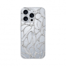 Блестящий Сетка хром на iPhone 16 Pro