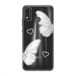 ����������� ����� white butterflies 2 �� Honor 9X Lite
