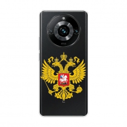 Силиконовый чехол Государственный герб на Realme 11 Pro Plus