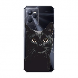 Силиконовый чехол Добрый кот 2 на Realme C35