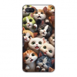 Силиконовый чехол Море котят на Xiaomi Mi 8 Lite (Youth Edition)