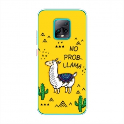 Силиконовый чехол No probLLama на Xiaomi Redmi 10X 5G