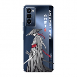 Силиконовый чехол Странствующий самурай на Tecno Camon 18P