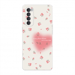 ����������� ����� Blooms in time pink �� Oppo Reno 4 Pro