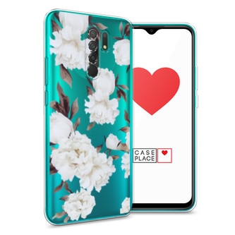 Силиконовый чехол Цветочная хрупкость 2 на Xiaomi Redmi 9