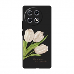Матовый силиконовый чехол Romance on earth 2 на Tecno Camon 30S