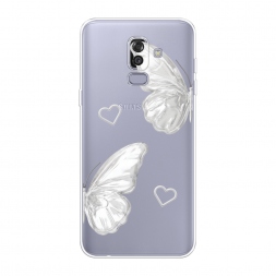 ����������� ����� white butterflies 2 �� Samsung Galaxy J8