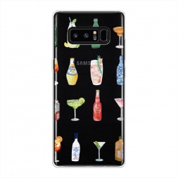 Силиконовый чехол Летние напитки на Samsung Galaxy Note 8
