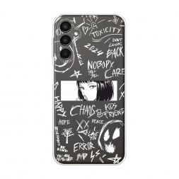 ����������� ����� Manga graffiti white �� Samsung Galaxy A24