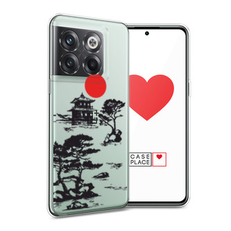 Силиконовый чехол Алое солнце на OnePlus Ace Pro