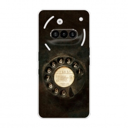 Силиконовый чехол Старинный телефон на Nothing Phone 3a