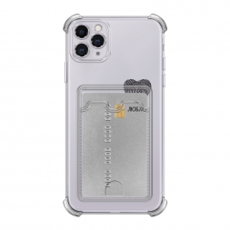 Карман Отпечаток сердца черный на iPhone 11 Pro Max