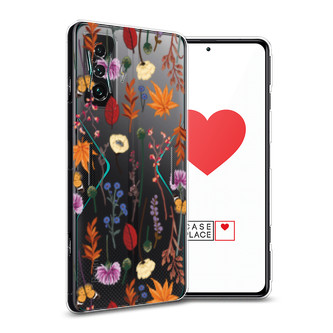 ����������� ����� Orange Purple flowers �� Xiaomi Redmi K50 GE
