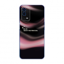 Силиконовый чехол trust the process на Oppo A55 4G