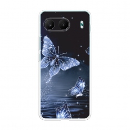 Силиконовый чехол Кристальные бабочки на OnePlus Nord 4 5G