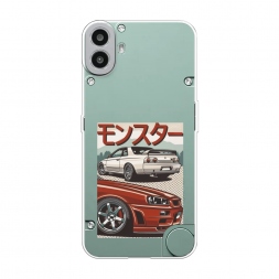 Силиконовый чехол Monster car на CMF Phone 1