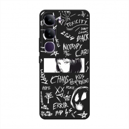 ������� ����������� ����� Manga graffiti white �� Vivo V40 Lite 5G