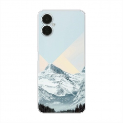 Силиконовый чехол Горы арт 1 на Tecno Camon 19 Neo