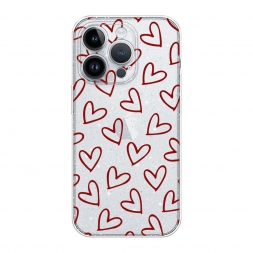 ��������� Little hearts doodles 2 �� iPhone 14 Pro Max