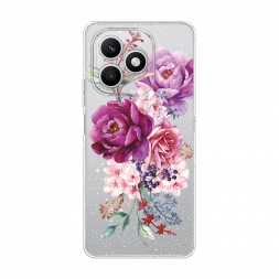 Блестящий Пурпурные бутоны на Honor X8d