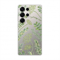 ����������� ����� Green Leaves �� Samsung Galaxy S25 Ultra