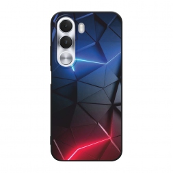 Матовый силиконовый чехол Геймерская абстракция на Realme C100i