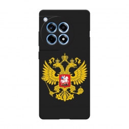 Матовый силиконовый чехол Государственный герб на OnePlus Ace 3