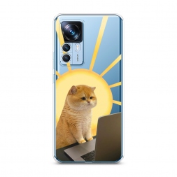 Силиконовый чехол Усердный работник на Xiaomi 12T