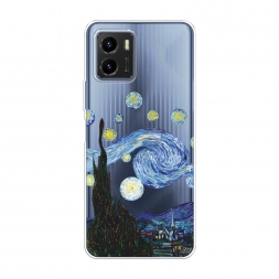 Силиконовый чехол Ночь Ван Гога на Vivo Y10