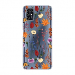����������� ����� Orange Purple flowers �� ZTE Blade V2020 Smart