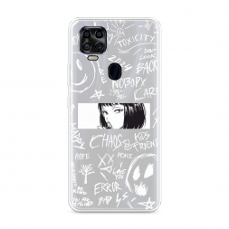 ����������� ����� Manga graffiti white �� ZTE Blade V2020 4G