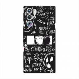 ������� ����������� ����� Manga graffiti white �� ZTE Nubia Red Magic 9 Pro