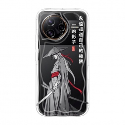 Волнистый чехол Странствующий самурай на Xiaomi Poco F7 Ultra