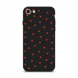 ������� ����������� ����� Red hearts �� iPhone SE 2022