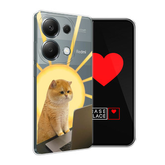 Силиконовый чехол Усердный работник на POCO M6 Pro 4G