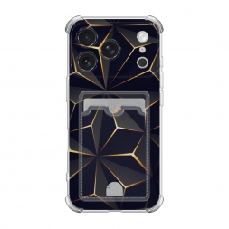 Карман Черные полигоны на iPhone 17 Pro Max
