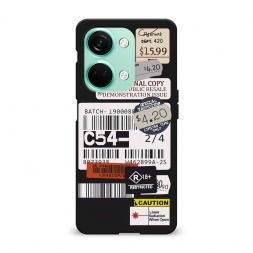 Матовый силиконовый чехол Flight to Paris на OnePlus Nord 3