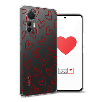 ����������� ����� Little hearts doodles 2 �� Xiaomi 12 Lite