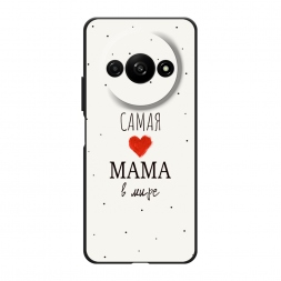 Матовый силиконовый чехол Самая любимая мама на Poco C61