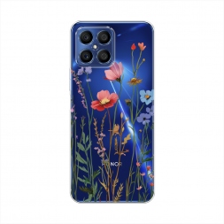 Силиконовый чехол Высокие цветы на Honor X8