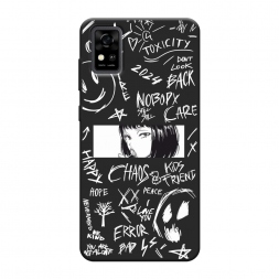 ������� ����������� ����� Manga graffiti white �� ZTE Blade A31